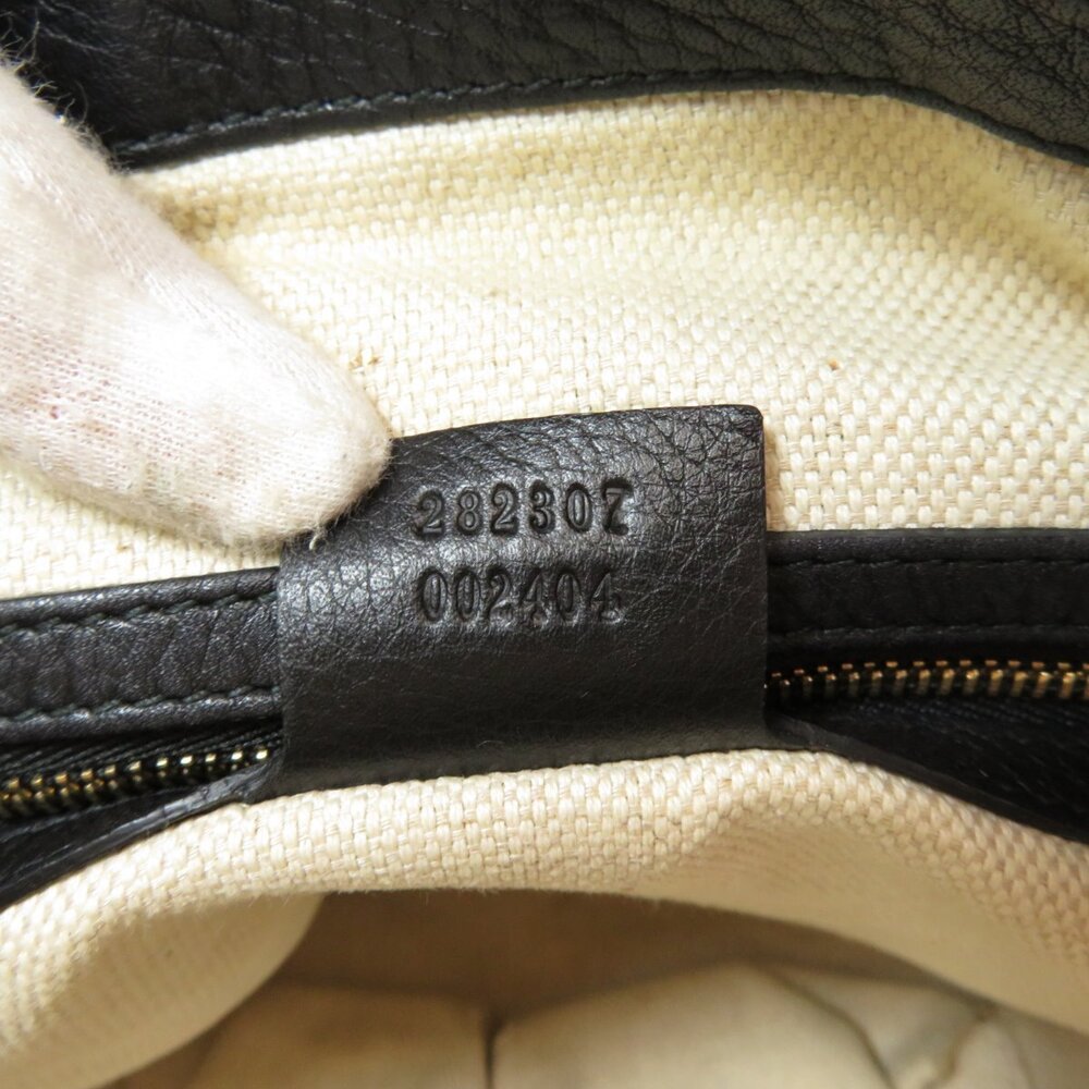 Gucci Soho Interlocking GG Tote Bag Leather - Picture 7 of 11